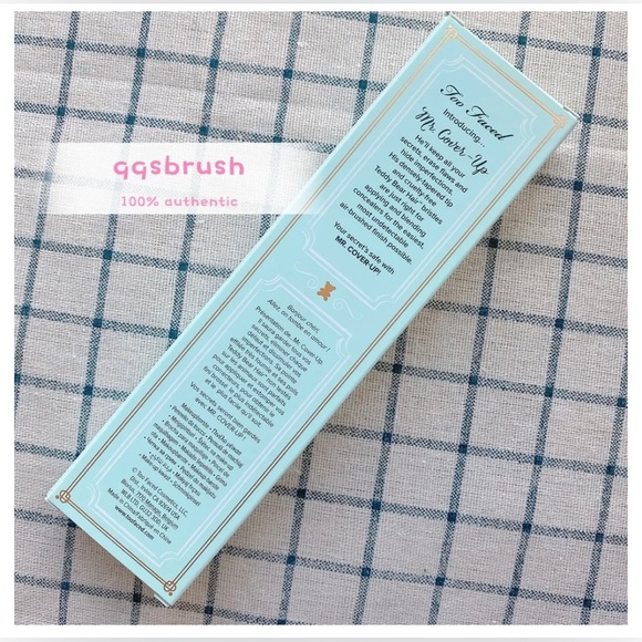 NWT Too Faced MR. COVER-UP Perfect Concealer Brush - Picture 6 of 7